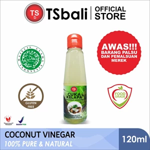 Cuka Air Kelapa / Coconut Vinegar 100% Murni & Alami 120ML - TSb
