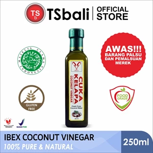 Cuka Air Kelapa / Coconut Vinegar 100% Murni & Alami 250ML - IBEX