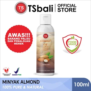 Almond Oil Minyak Almond TSb 100ml Food Grade 100%Murni - Carrier Oil