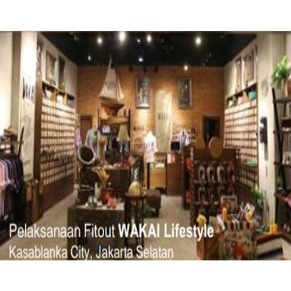 Pekerjaan Fit Out Wakai Lifestyle Kasablanka City By PT. Ginza Sukses Mandiri