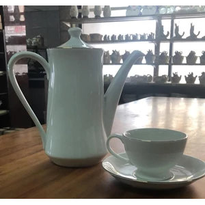 Sango ceramics Teapot Costume Logo