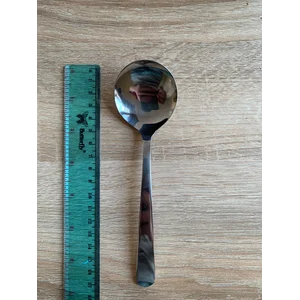Sendok Soup Stainless Premium Merk ELEGANT (kostum logo/gravir) Peralatan Makan Lainnya