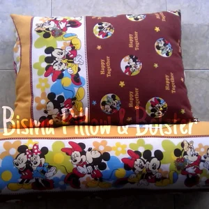 Bantal Guling Mickey Orange