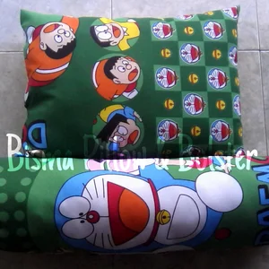 Bantal Guling Doraemon Green