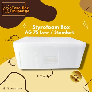 Styrofoam Box AG 75 Low / Styrofoam Box AG 75 Standart / Styrofoam Box AG 75 / Styrofoam Box / Styrofoam Box Fish Meat Vegetable Fruit Frozen Food