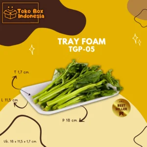 Foam Tray TGP05 / Foam Tray Fruit / Meat / Vegetable / Fruit and Vegetable Packaging Tool