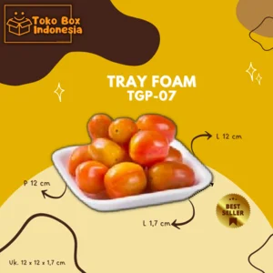 Foam Tray TGP07 / Foam Tray Fruit / Meat / Vegetable / Fruit and Vegetable Packaging Tool