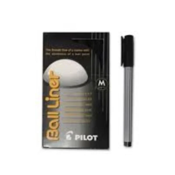 Pulpen Balliner Pilot Hitam Ukuran M 0.5
