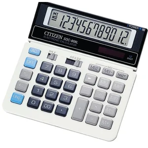 Kalkulator Citizen SDC 868 L 12 Digit - Original