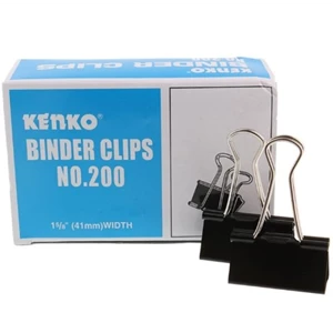 Klip Kertas / Binder Clips Kenko No. 200