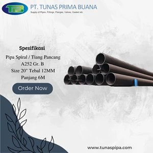 Spiral Pipe / Pile A252 Gr. B Size 20