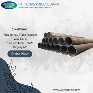 Spiral Pipe / Pile A252 Gr. B Size 12