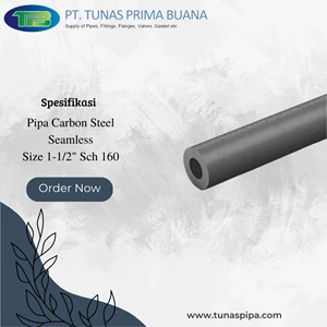 Pipa Carbon Steel Size 1-1/2