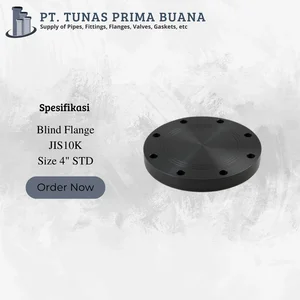Blind Flange JIS10K Size 4" STD