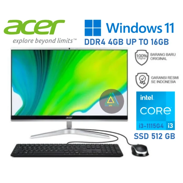 PC DEKSTOP ALL IN ONE WIN11