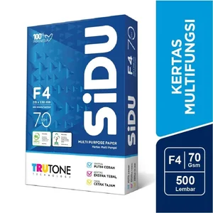 Kertas HVS F4 SIDU 70 gr