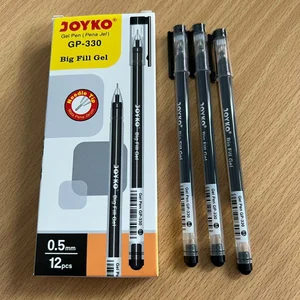 Pulpen dan pensil  Gel Joyko Big Fill Gel GP-330 0.5 mm