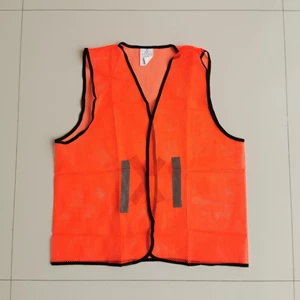 Rompi Safety Jaring X Guard (Orange and hitam)