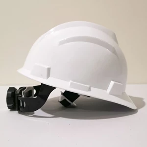  Helm Safety Enzo Helm Proyek Fastrek Putar + tali dagu (Putih)