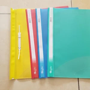Stopmap Plastik Dengan Penjepit Warna Random