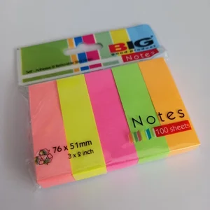 Kertas Memo & Sticky Notes Merk Big 76x51 MM