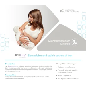 Makanan Kesehatan Iron Microcapsules Lipofer® ex. Lipofoods (Zat Besi)