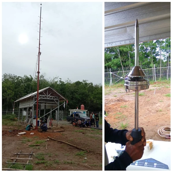 Jasa Instalasi alat  Penangkal Petir By PT. Alkaneru Lightning Indonesia