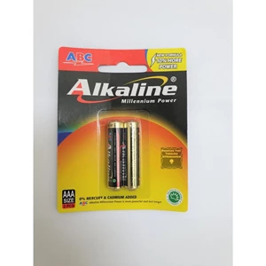 baterai kecil merk abc alkaline tipe A3