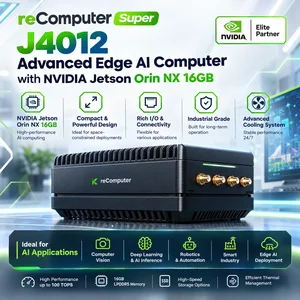 reComputer Super J4012 Advanced Edge AI Computer with NVIDIA Jetson Orin NX 16GB