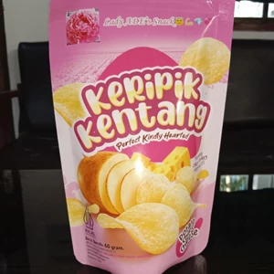 Keripik Kentang Potato Chips Cheese Pre Order - Sweet Spicy
