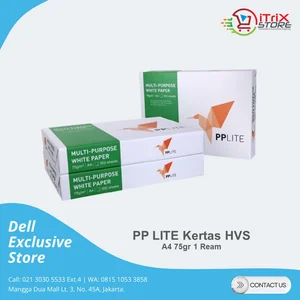  Kertas HVS A4 PPLite 75Gram 1 Ream isi 500 Lembar