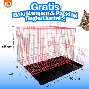 Kandang Kucing Besi Ukuran Jumbo
