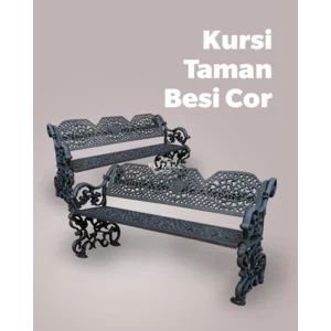  Kursi Taman Besi Cor DALGONA
