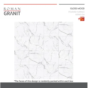 GRANIT ROMAN dAvenza Carrara 60x60 GT609852FR KW-A