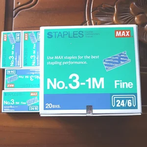 ISI STEPLES MAX NO.3-1M FINE ORIGINAL REFILL MAX