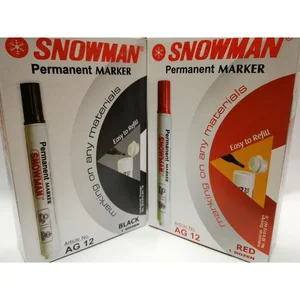 SPIDOL SNOWMAN PERMANEN WARNA / COLOUR