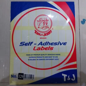 Label Tom Jerry 129 ( 17x58mm) Self Adhesive Labels
