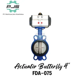 Actuator Butterfly 4'' FDA-075 Actuator Switches 