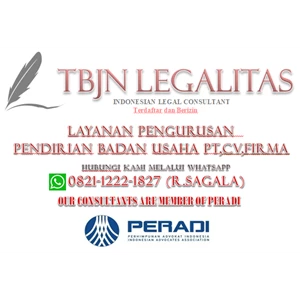 TBJN LEGALITAS By UD. Toba Bengawan Jaya Nusantara Legalitas
