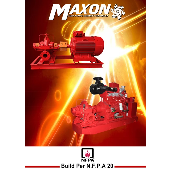 Hydrant Electric Pump NFPA 20 Maxon