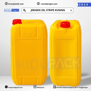 JERIGEN 25 L STRIPE KUNING