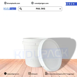 PAIL PLASTIK 5 KG EMBER PLASTIK