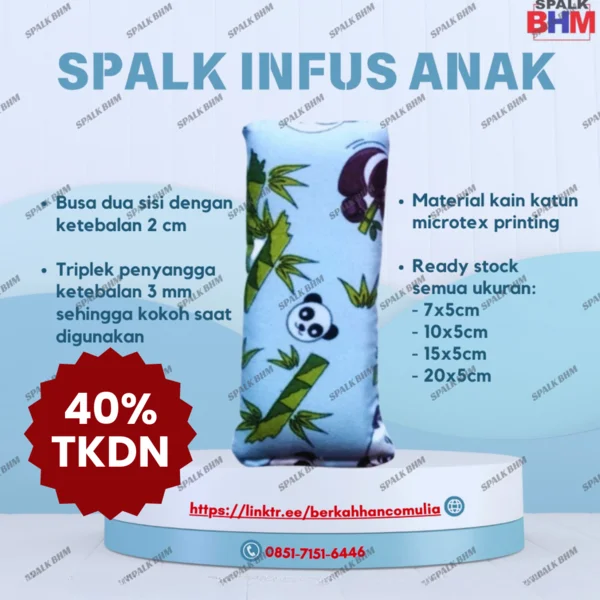 SPALK INFUS ANAK SIZE 10X5 CM