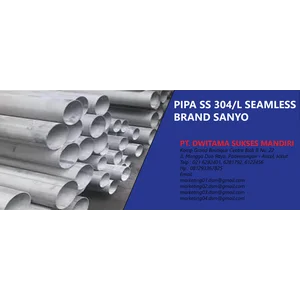 Pipa A312 TP 316/316L Size. 1/2 Inch Sch 10 Seamless Brand Sanyo