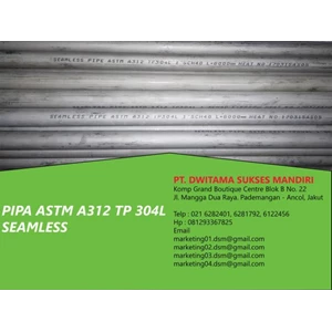 Pipa Seamless SS 304/L Ex China