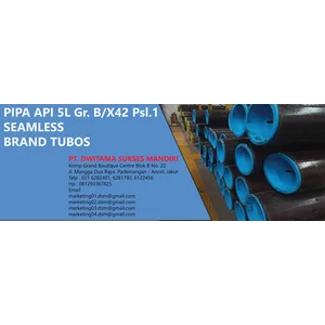 Pipa Baja API 5L Gr. B Seamless Brand Tubos