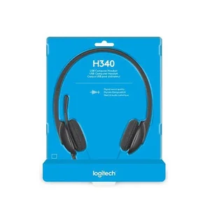 Logitech H340 USB Headset Komputer