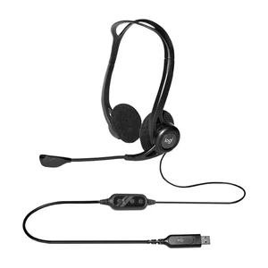 Logitech Logitech H 370 USB Headset Komputer