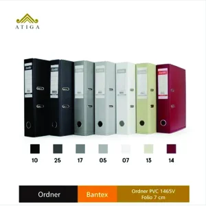 Ordner Bantex Folio 7 cm PVC 1465V Karton - 10 Black