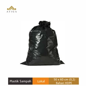 Kantong Sampah Plastik Hitam Uk 50 x 60 isi 50 lbr